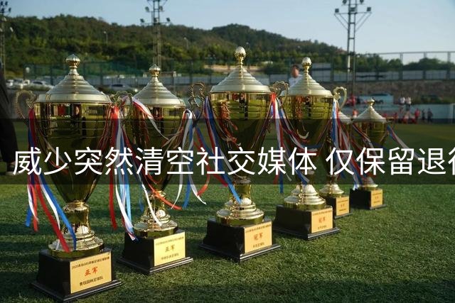 威少突然清空社交媒体 仅保留退役声明与结婚纪念
